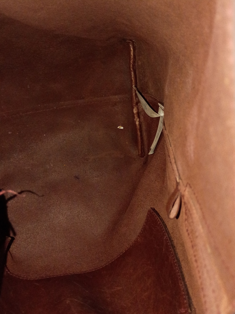 Madewell Classic Chestnut Leather Shoulder Bag - Picture 6 of 8